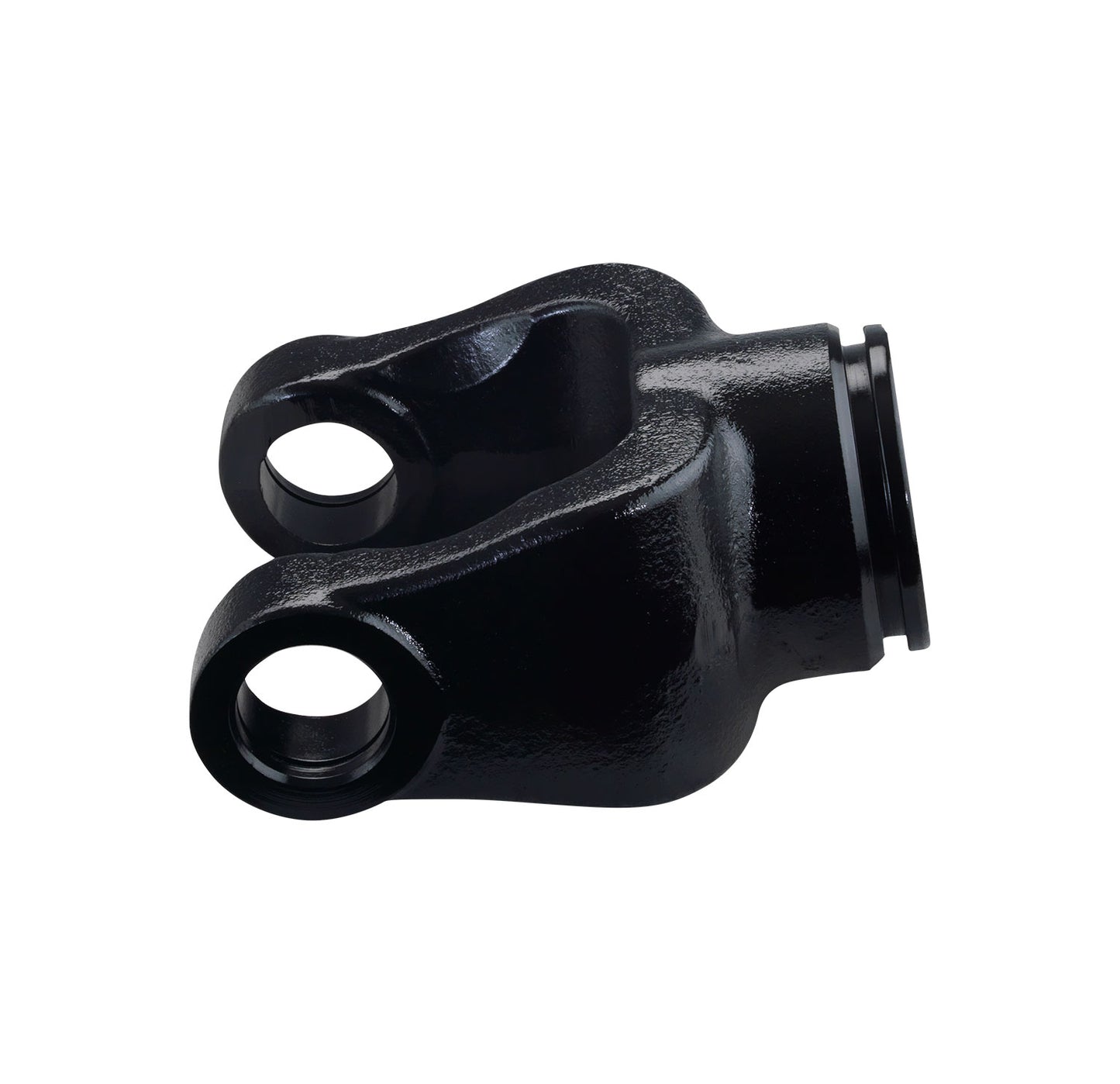 Profilrohrgabel / Rillengabel für Dreikantrohr 54mm Kreuzgarnitur 35x106mm