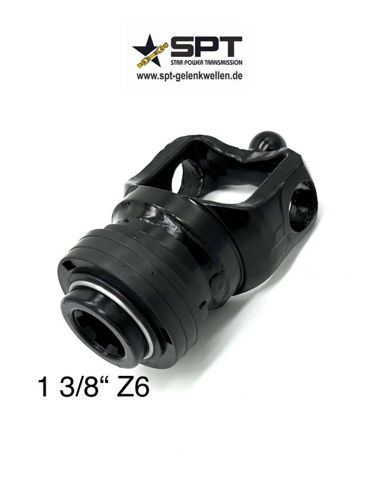 SPT Aufsteckgabel / Anschlussgabel für Weitwinkel 1 3/8"Z6 Baugröße 7