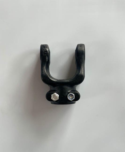 SPT Aufsteckgabel mit Klemmschrauben für Kreuz 35x106mm 1 3/8"Z6 Baugröße 8