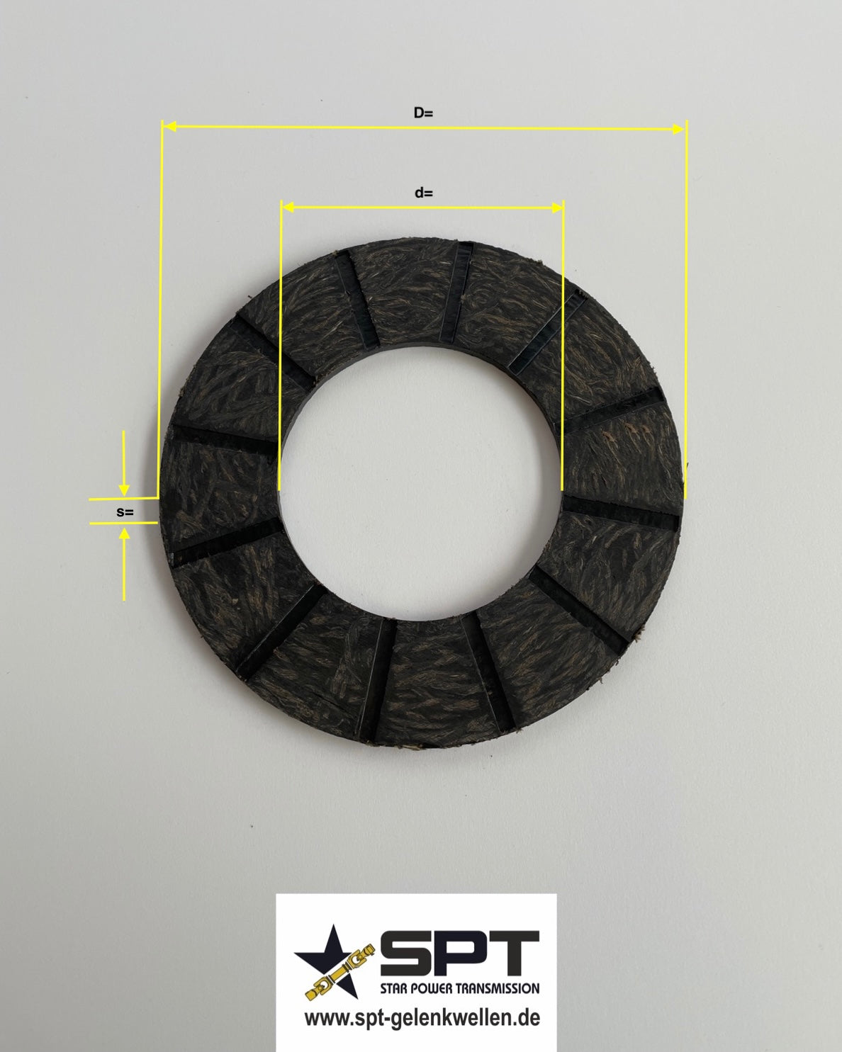 Reibscheibe für Rutschkupplung Reibkupplung Überlastkupplung