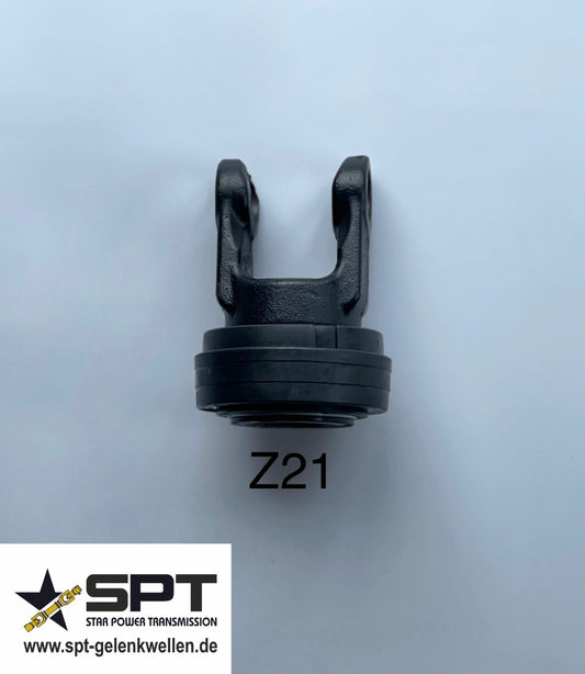 SPT Aufsteckgabel Anschlussgabel für Kreuz 22x54mm 1 3/8"Z21 Baugröße 1