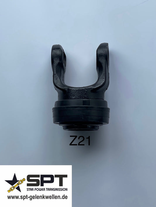 SPT Aufsteckgabel Anschlussgabel für Kreuz 27x74,6mm 1 3/8"Z21 Baugröße 4