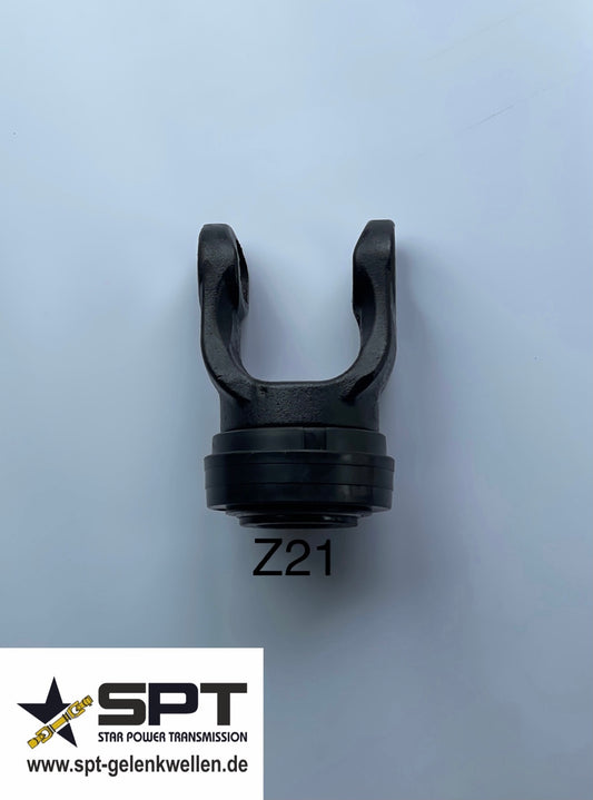 SPT Aufsteckgabel Anschlussgabel für Kreuz 30,2x79,4mm 1 3/8"Z21 Baugröße 5