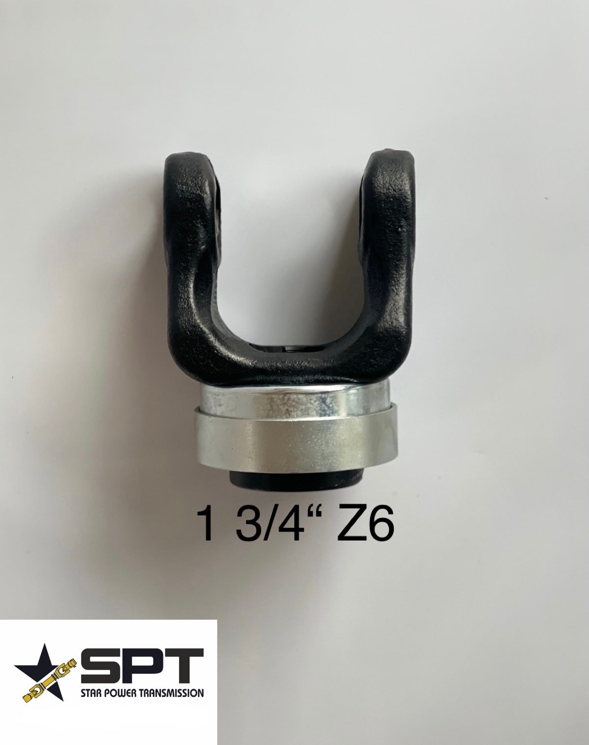 SPT Aufsteckgabel Anschlussgabel für Kreuz 35x106mm 1 3/4"Z6 Baugröße 8